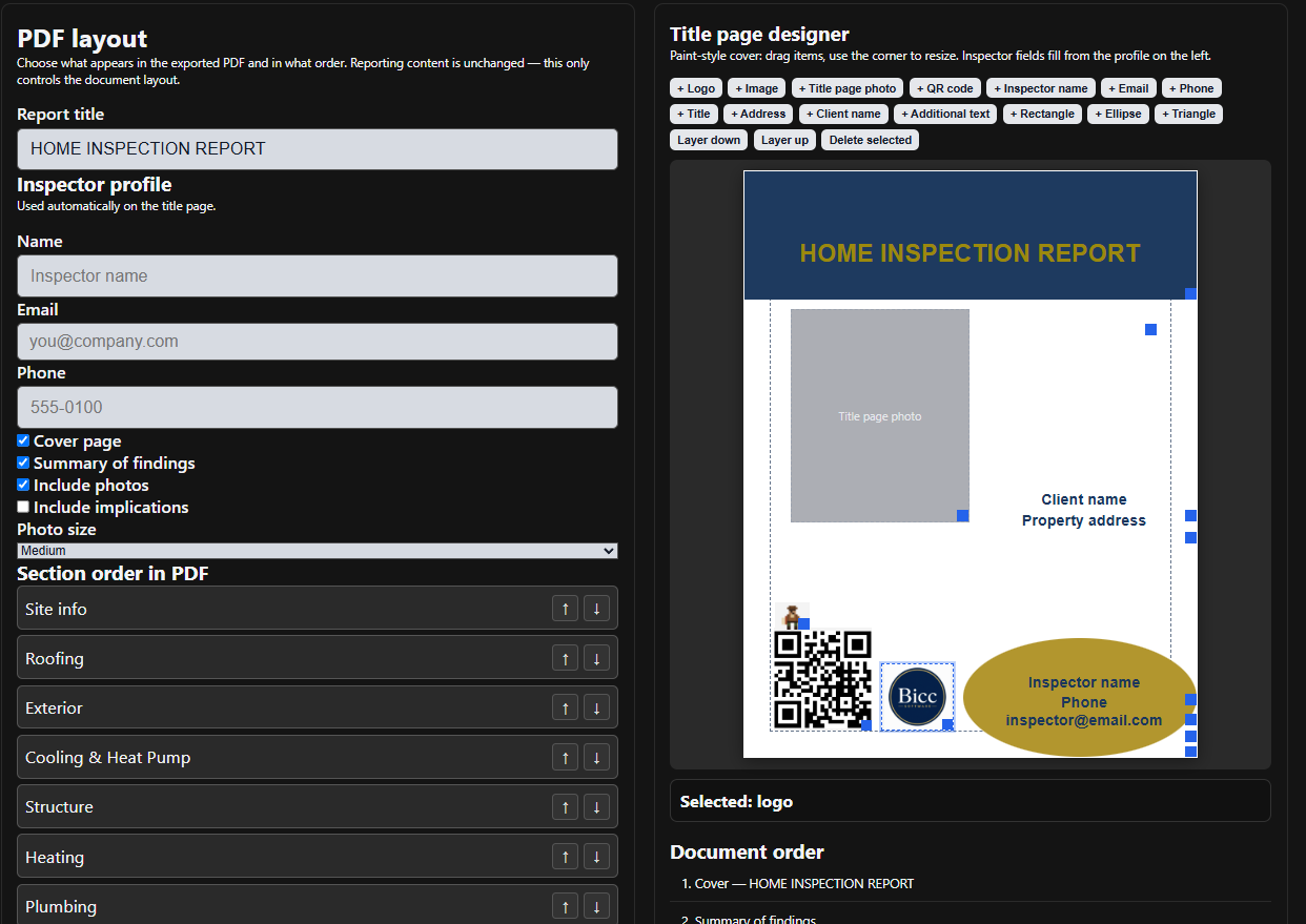 Bicc Software Interface Preview 4